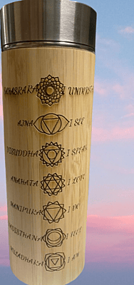 Bamboo 7 Chakras Thermos Bottle