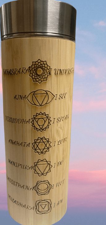 Bamboo 7 Chakras Thermos Bottle Bamboo 7 Chakras Thermos Bottle