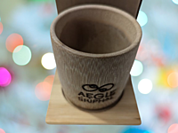 Bamboo Cup and Coaster Bamboo Cup and Coaster