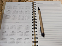 Bamboo Diary 2025 with Bamboo pen Bamboo Diary 2025 with Bamboo pen