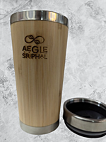 Bamboo Tumbler Shaker with Sipper Lid Bamboo Tumbler Shaker with Sipper Lid