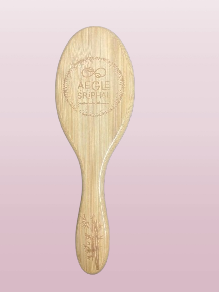 Bamboo hair brush